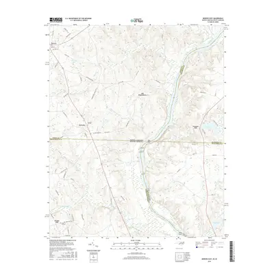 2016 Map of Morven East, 2016 Print