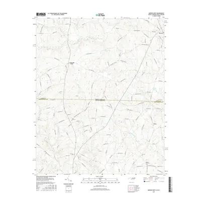2016 Map of Morven West, 2016 Print