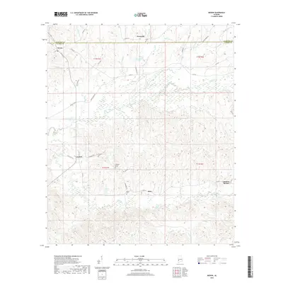2018 Map of Morvin, 2018 Print
