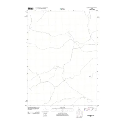 2010 Map of Mosby Butte, 2010 Print