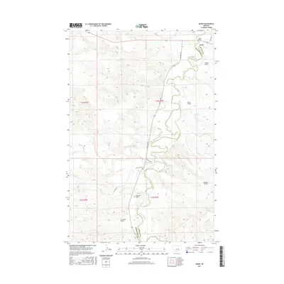 2017 Map of Mosby, 2017 Print