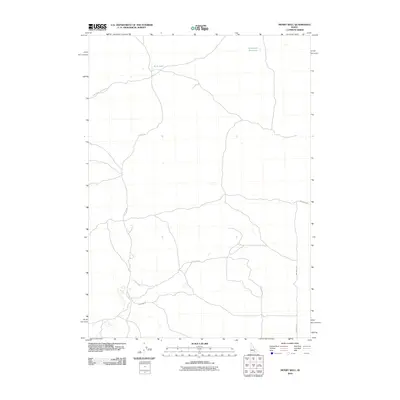 2010 Map of Mosby Well, 2010 Print