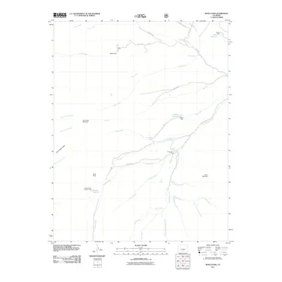 2011 Map of Mosca Pass, 2011 Print