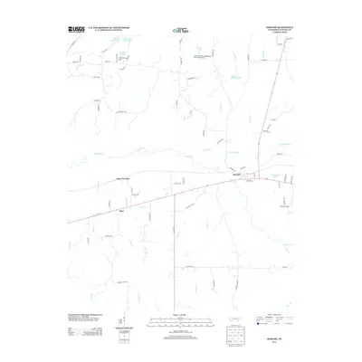 2013 Map of Moscow, 2013 Print
