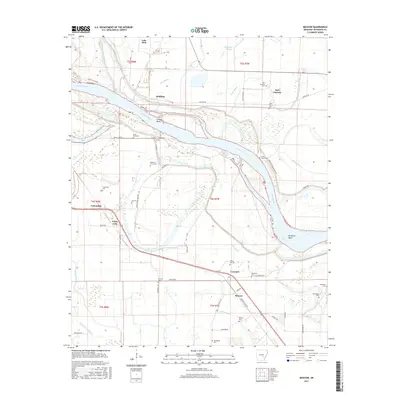 2017 Map of Moscow, 2017 Print