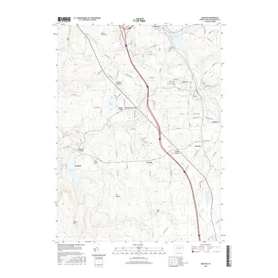 2016 Map of Moscow, 2016 Print