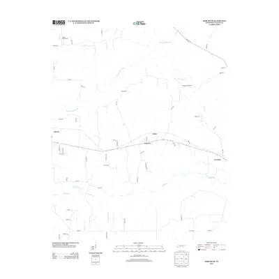 2013 Map of Moscow SE, 2013 Print