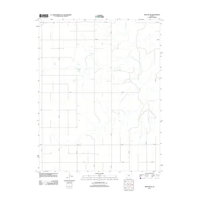 2012 Map of Moscow SE, 2012 Print