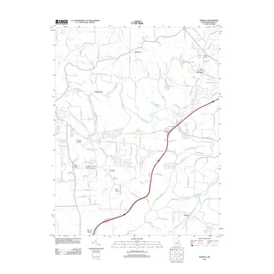 2012 Map of Moselle, 2012 Print