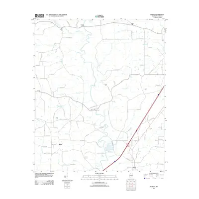 2012 Map of Moselle, 2012 Print