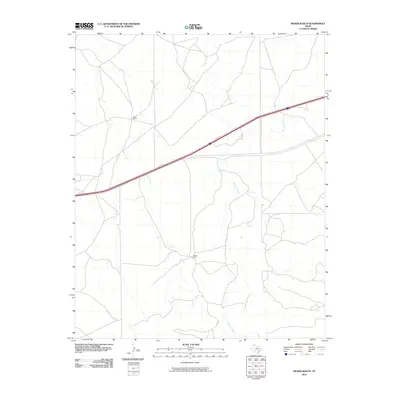2010 Map of Moser Ranch, 2010 Print