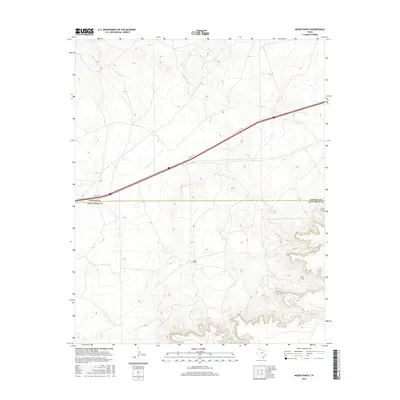 2016 Map of Moser Ranch, 2016 Print