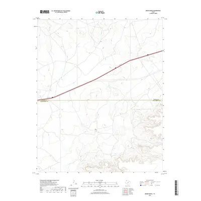 2019 Map of Moser Ranch, 2019 Print