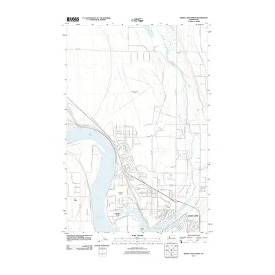 2011 Map of Moses Lake North, 2011 Print
