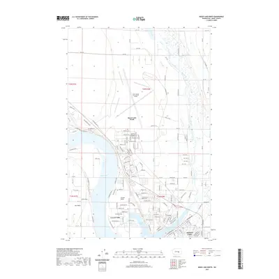 2020 Map of Moses Lake North, 2020 Print