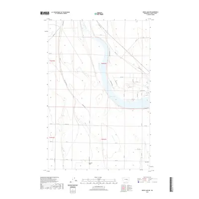 2020 Map of Moses Lake NW, 2020 Print