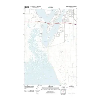 2011 Map of Moses Lake South, 2011 Print
