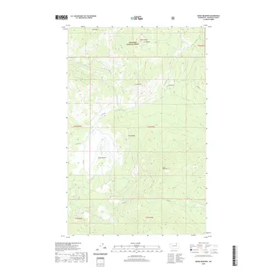 2020 Map of Moses Meadows, 2020 Print