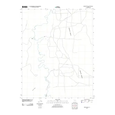 2010 Map of Moses Rock, 2010 Print