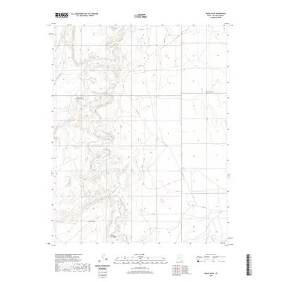2020 Map of Moses Rock, 2020 Print