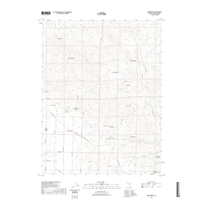 2018 Map of Moses Rock, 2018 Print