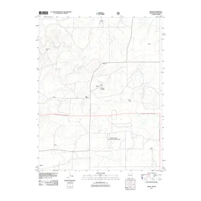 2011 Map of Moses, 2011 Print