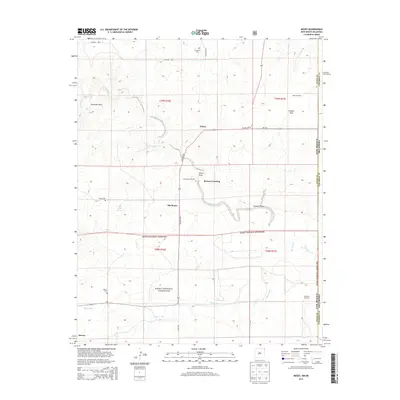 2013 Map of Moses, 2013 Print