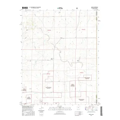 2017 Map of Moses, 2017 Print