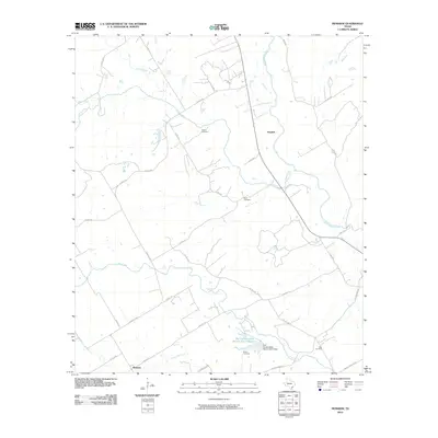 2010 Map of Mosheim, 2010 Print