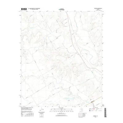 2016 Map of Mosheim, 2016 Print