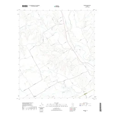 2019 Map of Mosheim, 2019 Print