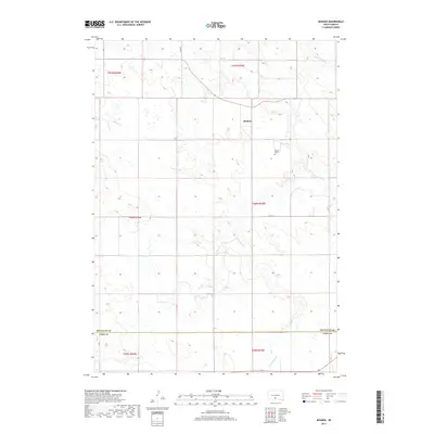 2017 Map of Mosher, 2017 Print