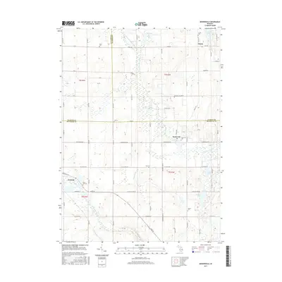 2017 Map of Mosherville, 2017 Print