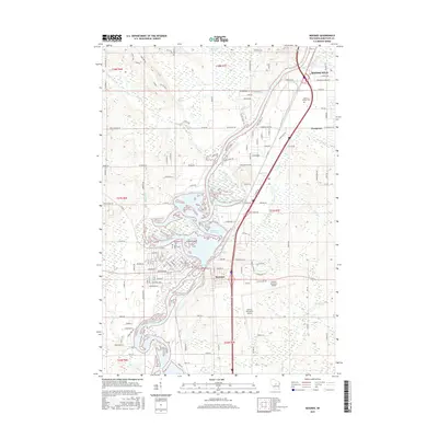 2015 Map of Mosinee, 2015 Print
