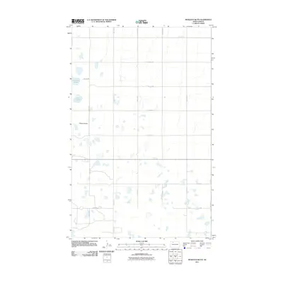 2011 Map of Mosquito Butte, 2011 Print
