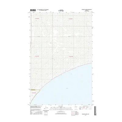 2016 Map of Mosquito Creek, 2016 Print