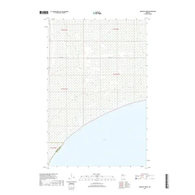 2019 Map of Mosquito Creek, 2019 Print