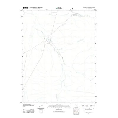 2012 Map of Mosquito Creek, 2012 Print