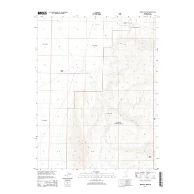 2014 Map of Mosquito Creek, 2014 Print