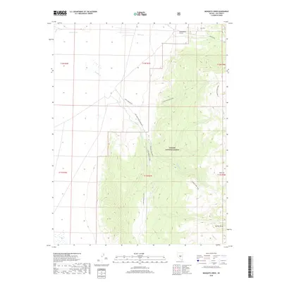 2018 Map of Mosquito Creek, 2018 Print