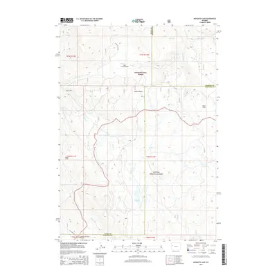 2015 Map of Mosquito Lake, 2015 Print