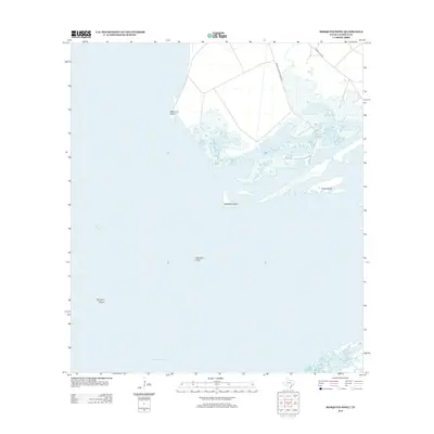2013 Map of Mosquito Point, 2013 Print