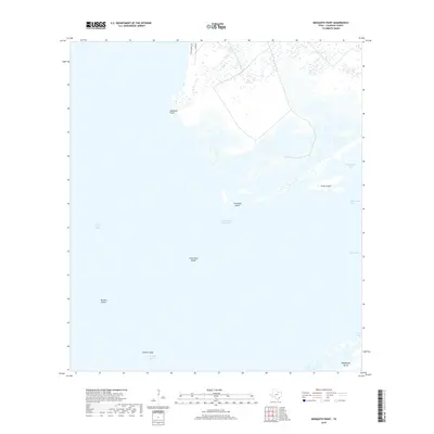 2019 Map of Mosquito Point, 2019 Print