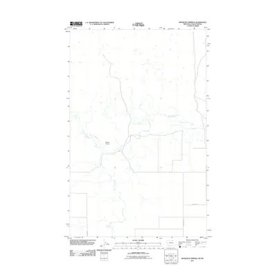 2011 Map of Mosquito Springs, 2011 Print
