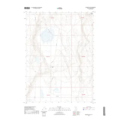 2018 Map of Mosquito Valley, 2018 Print