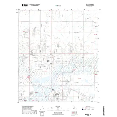 2018 Map of Moss Bluff, 2018 Print