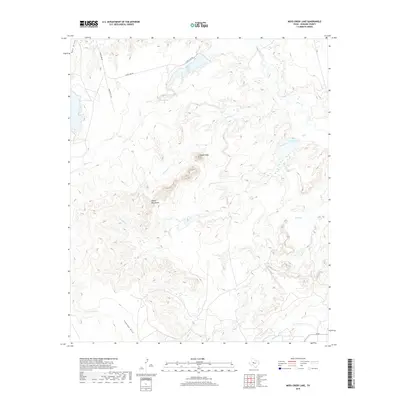 2019 Map of Moss Creek Lake, 2019 Print
