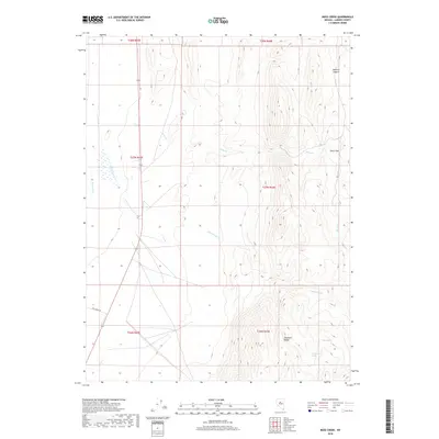 2018 Map of Moss Creek, 2018 Print
