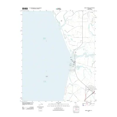 2012 Map of Moss Landing, 2012 Print