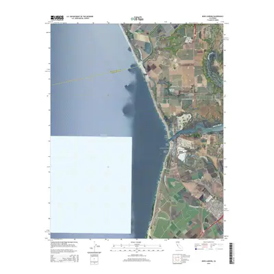 2015 Map of Moss Landing, 2015 Print